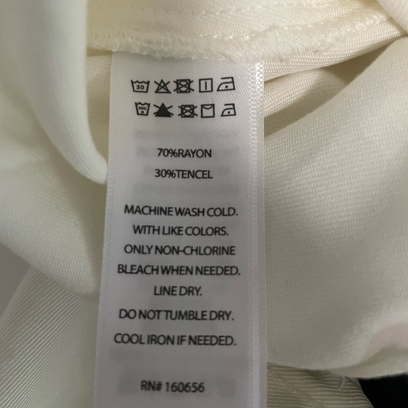 NWT Sincerely Jules Convertible Wide Leg/Jogger Tencel Blend Pant. Size X-Large - Picture 10 of 11